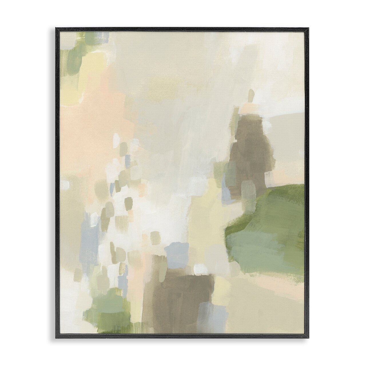 Stupell Industries Muted Beige & Green Framed Giclee Wall Art Design by Joris Hoefnagel